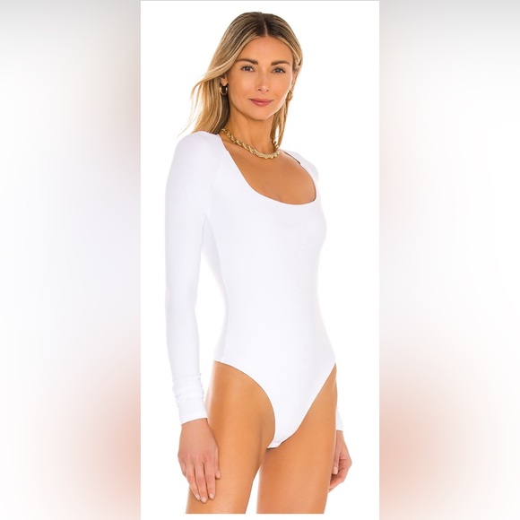 Alix NYC Sullivan Bodysuit in White - Picture 3 of 6